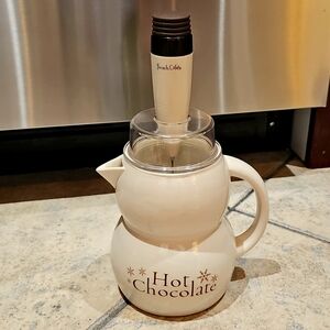 White Hot Chocolate Maker